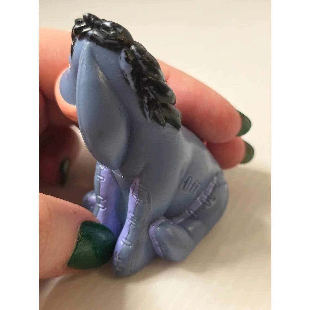 Disney Eeyore‎ PVC Figure Small Blue Fair Winnie the Pooh Collectible Toy